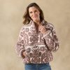 Printed Heidi Sherpa Pullover